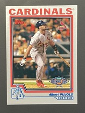 Topps 2004 Opening Day Albert Pujols St. Louis Cardinals #25 Baseball Card