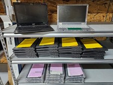 LOT OF 82 - Chromebook Laptop Assortment - 11.6" - Acer Lenovo HP - Untested