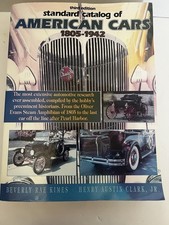 STANDARD CATALOG OF AMERICAN CARS 1805-1942 By Henry Austin Clark