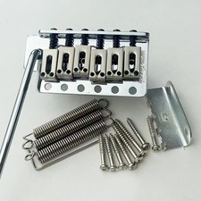 Wilkinson WOV02 52.5mm 2-1/16" Guitar Tremolo Bridge 6 Screws Chrome Silver