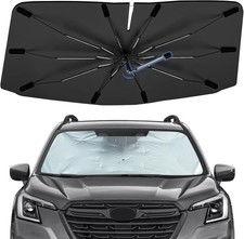 Umbrella for Car 2019-2025, Foldable Sunshade for Front Window, Highly Reflectiv