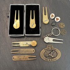 Lot club de golf vintage PGA marqueur balle de golf divot outils de réparation