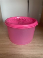 Tupperware Dose Sonnenschüssel Rund Schüssel 600 Ml Pink Neu