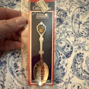 Jenkins Enterprises Georgia Souvenir Spoon Atlanta Savannah Peach Emblem