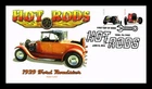 US COVER HOT RODS FIRST DAY ISSUE COMBO PANDA CACHET