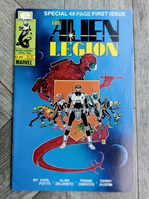 Alien Legion ( Volume 1 )  # 1 - 16 Comic Book Run  - Marvel / Epic Comics 1984