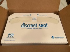 1,000 Disposable Sanitary Paper Toilet Seat Covers 4 Packs Of 250