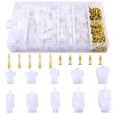 580Pcs 2.8Mm Pitch Pin Wire Connectors Housing Terminal, Male Female Plug Hous
