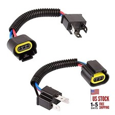 9003 H4 Male to H13 9008 Female Socket Connector Adapter Pigtail Wiring