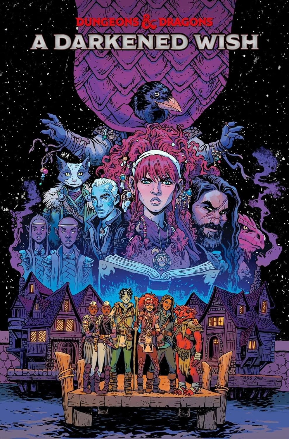 Dungeons & Dragons: A Darkened Wish  Paperback  Illustrated  May 2020  by B.