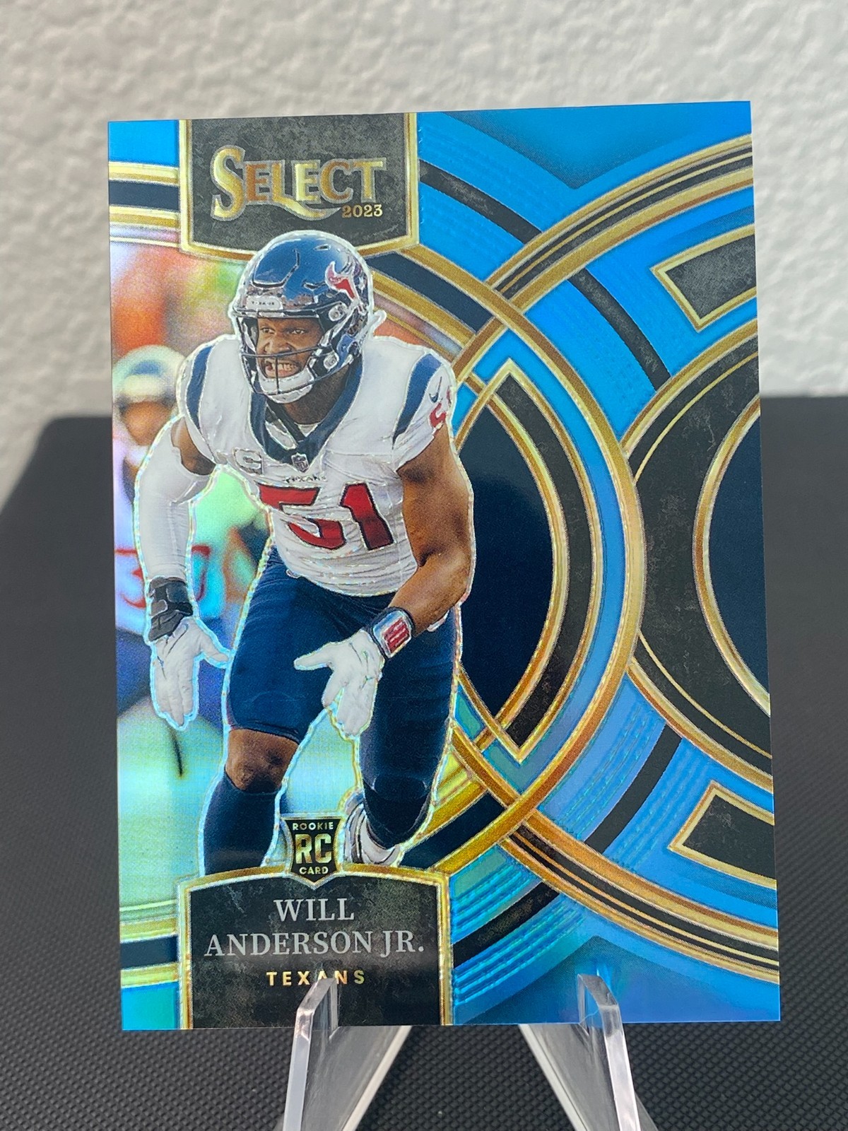 2023 Panini Select - Premier Level Will Anderson #125 Light Blue Prizm /99 (RC)