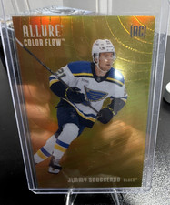 Upper Deck Allure Color Flow Jimmy Snuggerud Orange-Yellow CF-29 St. Louis Blues