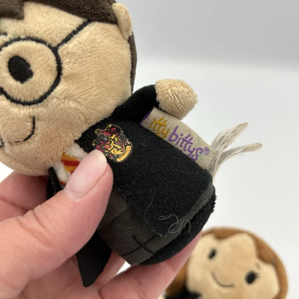 Hallmark Itty Bittys Harry Potter Harry Lote de 2 Peluche Juguete 4" Foto 4 de 4