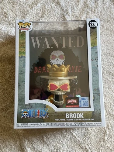 Funko POP! Animation: BROOK (Wanted Poster) #2220 TargetCon Exclusive IN HAND