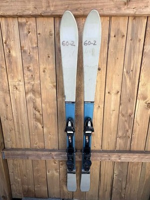 Alpine Downhill Snow Ski HEAD THE BIG EASY 63'' Long Skis 160 cm Bindings