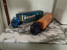  Volvo Cadbury Boost double deck box trailer + erf Cadbury crunchie curtainside
