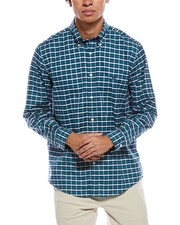 Brooks Brothers Regular Fit Oxford Shirt Men's Green S
