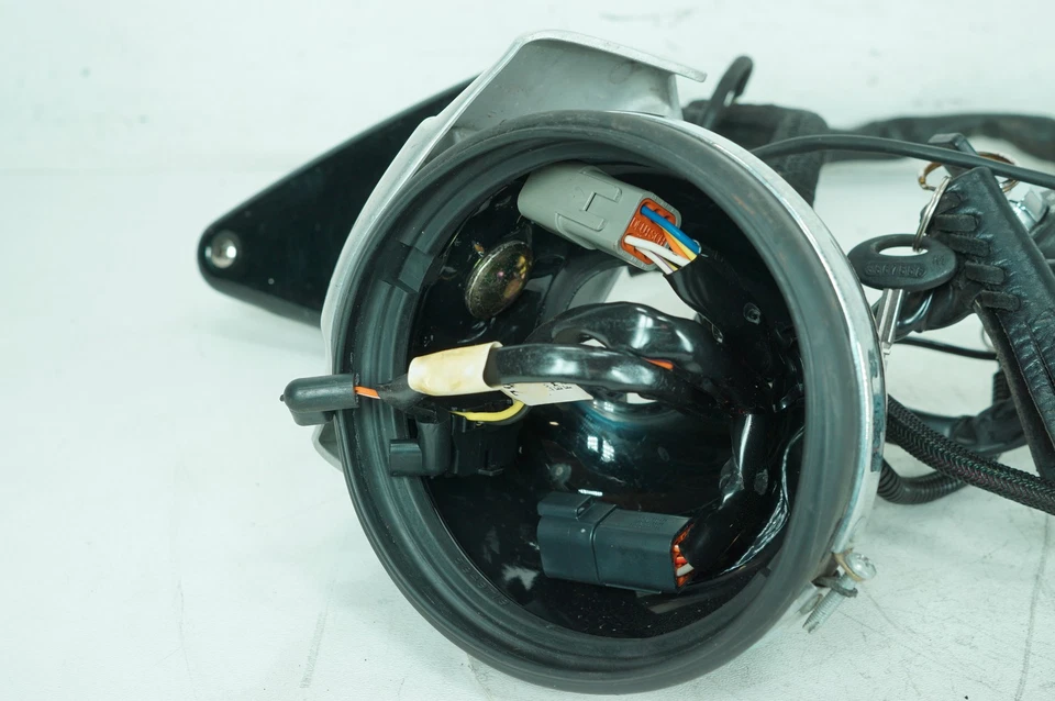 01 Harley Sportster 883 Hugger OEM Main Wire Wiring Harness Ignition Switch Key Foto 2 de 4