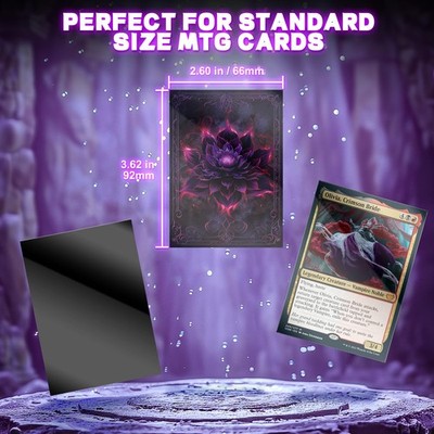 mtg black lotus card sleeves WOTC Black Lotus Sleeve