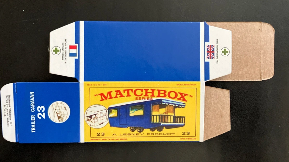Matchbox Series / A Moko Lesney No 23 Berkeley Cavalier Caravan