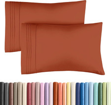 Queen Pillow Cases Set of 2 - Ultra Soft Hotel Quality Pillowcase Covers - Comfy