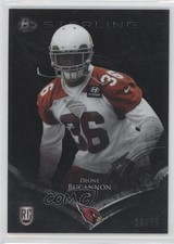2014 Bowman Sterling Black Refractor 25/75 Deone Bucannon #92 0f6