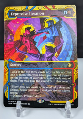 MTG Expressive Iteration #0064 Secrets Strixhaven Mystical Archive SOA NM Rare