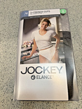 True Vintage Jockey Elance French Cut Brief Size 8 NOS Combed Cotton Set Of 3