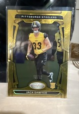 2025 Panini Certified - Rookies Jack Sawyer #196 FOTL GOLD SHIMMER (RC) 10/10
