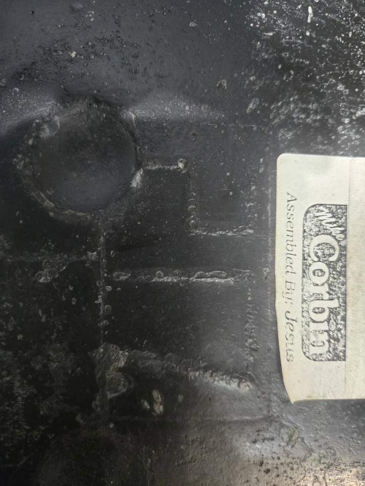 Asiento de motocicleta Corbin 2-up Gunslinger - negro Foto 4 de 4