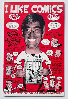 I Like Comics #1 ROBERT CRUMB Spiegelman CLOWES Woodring S. CLAY WILSON Bagge