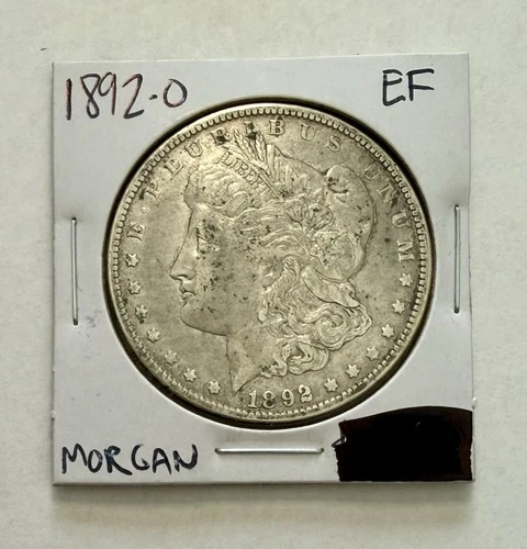 1892-O Morgan Silver Dollar - Extra Fine (EF/XF)