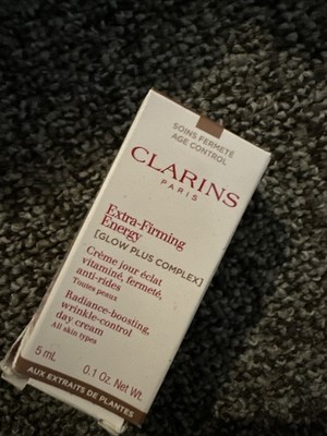 CLARINS Extra-Firming Energy GLOW PLUS COMPLEX Day Cream 1.7oz/ 5ml*NEW IN BOX