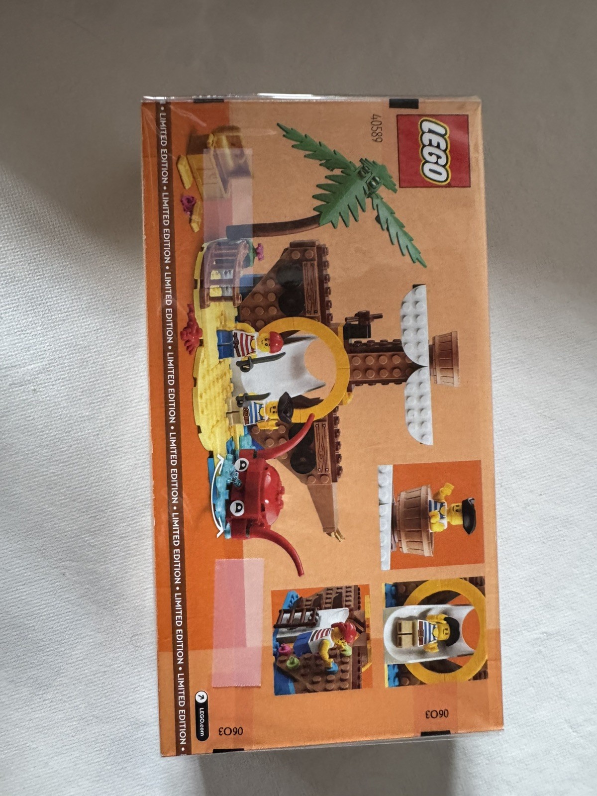 L'aire de jeux du bateau pirate Lego 40589 pour l'animation des enfants