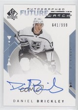 2018-19 SP Authentic Auto Future Watch 641/999 Daniel Brickley #204 Auto 7m0