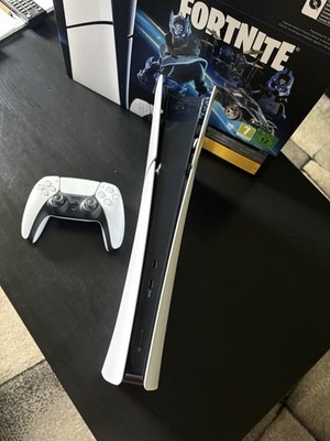 Sony PlayStation PS5 Slim Digital Edition 1TB Konsole - Weiß, Inkl. Controller