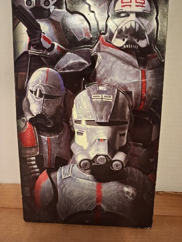 Star Wars Sign Bad Batch Metal 3D Memorabilia 25 x 9 Clone Wars Lucasfilm - Picture 6 of 10