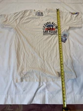 Roots Of Fight Caesars Racing Las Vegas T Shirt 1981 Graphic NWT 81 Ivory Sz XL