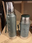 Vintage Aladdin Stanley Thermoses- 1.1 Quart & 24 Ounce Well Loved Without Cup — photo 2
