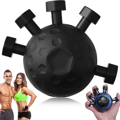 #ad Hand and arm exerciser pressure finger device portable grip ball $28.99