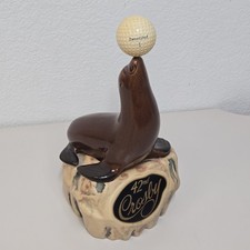 Vintage Bing Crosby Pebble Beach 42nd Pro Am 1983 Golf Decanter  (Seal) Pristine