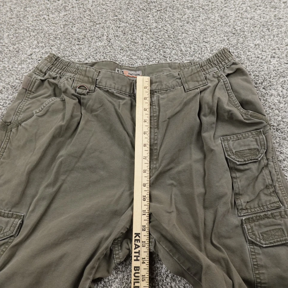 Calça Tática Masculina 5.11 36X32 Marrom Verde Taclite Pro Cargo Utility Outdoor EMS - Imagem 4 de 4