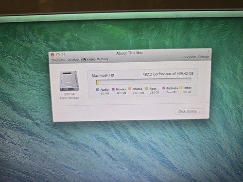 Apple Mac Pro (Late 2013) 6-Core 3.5GHz E5 32GB RAM 500GB SSD AMD FirePro D500 - Afbeelding 14 van 24