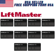 LiftMaster 373LM 10 Pack Garage Door Remotes – 3 Button 315MHz Security+ Control
