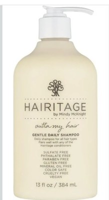 Hairitage Gentle Daily Hydrating and Moisturizing Shampoo For Dry Hair with J...