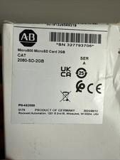 New Allen-Bradley 2080-SD-2GB Micro800 MicroSD Card 2GB 2080SD2GB
