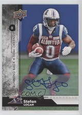 2018 Upper Deck CFL Auto Stefan Logan #98 Auto i9i