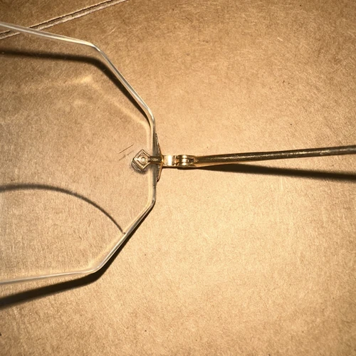 Vintage Glasses Spectacles Welflex Gold Complete W/ Orig. Hard Case Bechtold S D - Picture 16 of 18