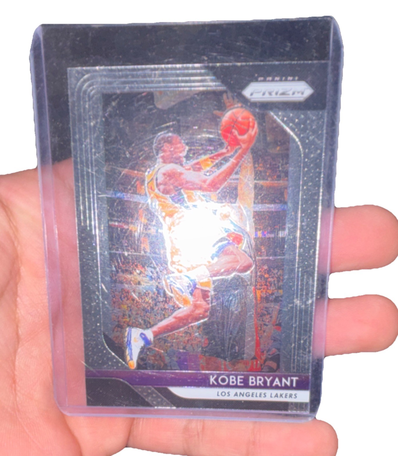 2018-19 Panini Prizm Kobe Bryant #15 Los Angeles Lakers NBA Base Set Card