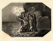 Canuto fue Rey de Inglaterra desde 1016 Dinamarca desde 1019 Noruega desde - Foto antigua